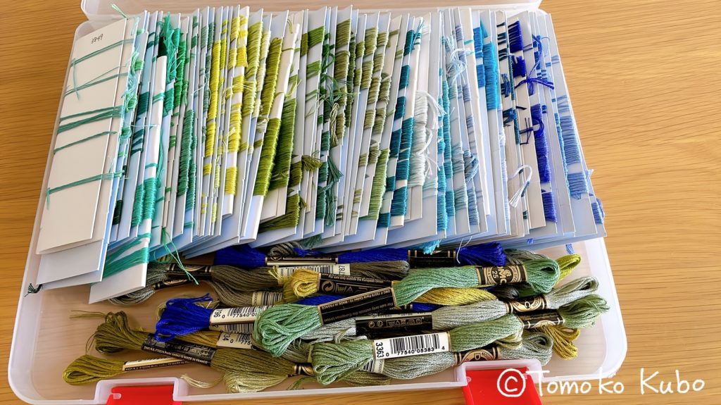 刺繍糸の保管方法