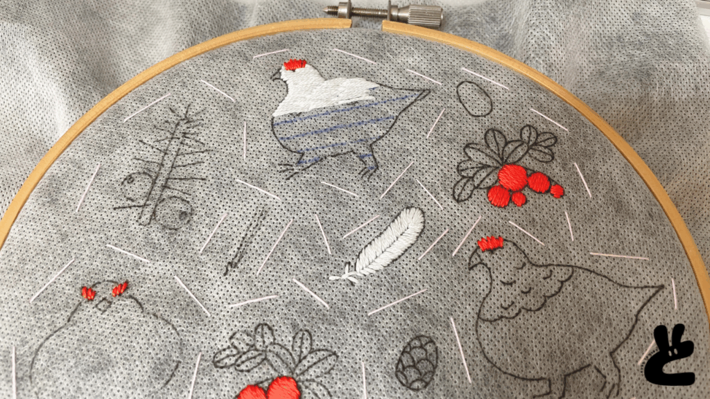 ライチョウ途中