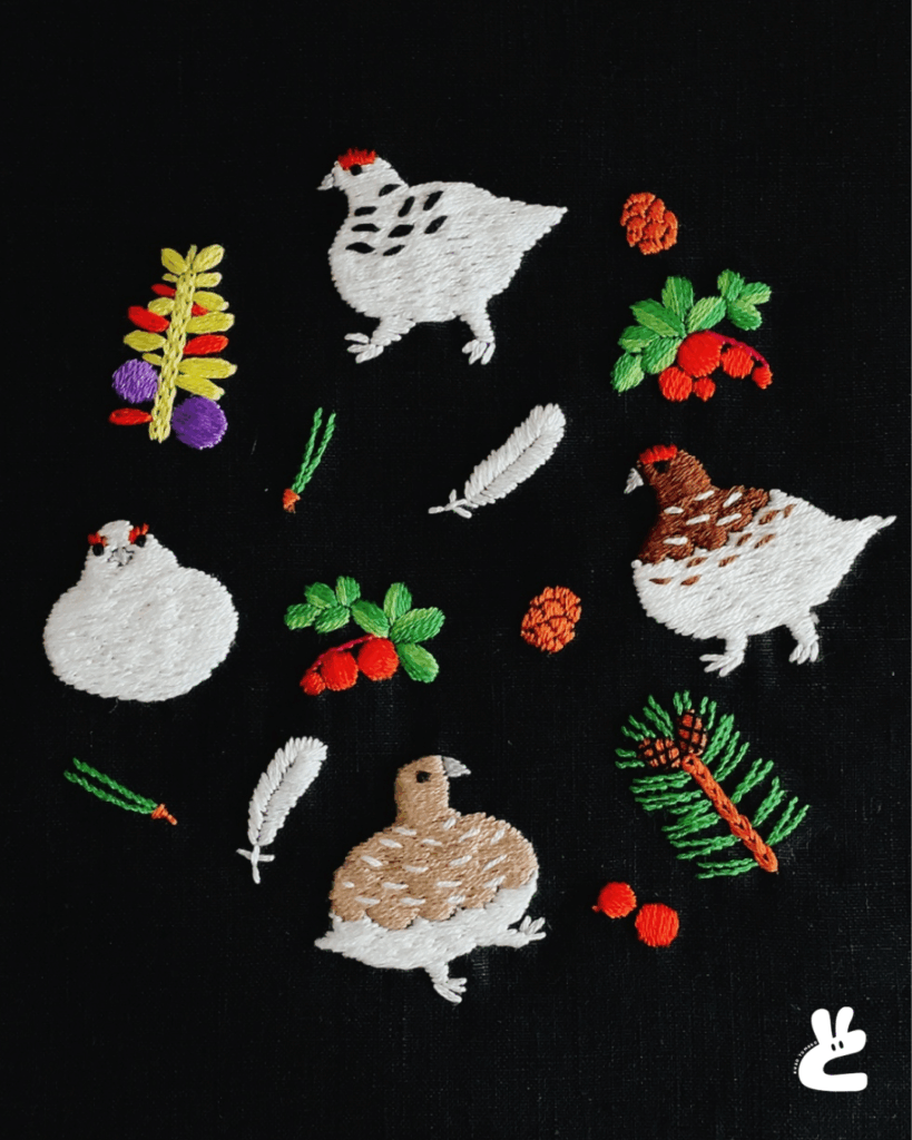 ライチョウ完成